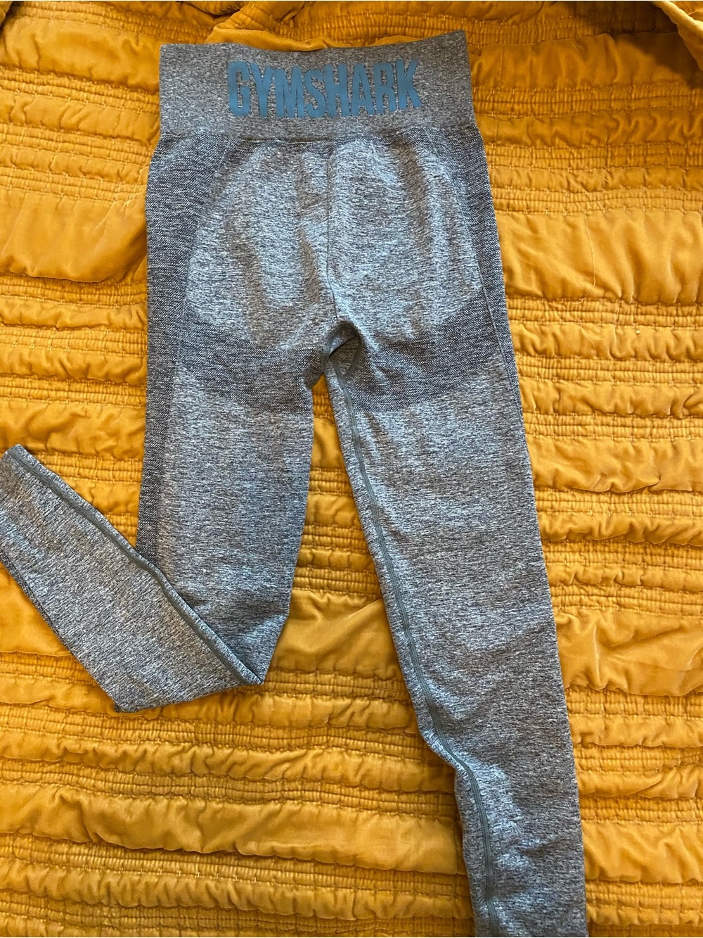 Gymshark Kids Gray Seamless High-Waist Leggings